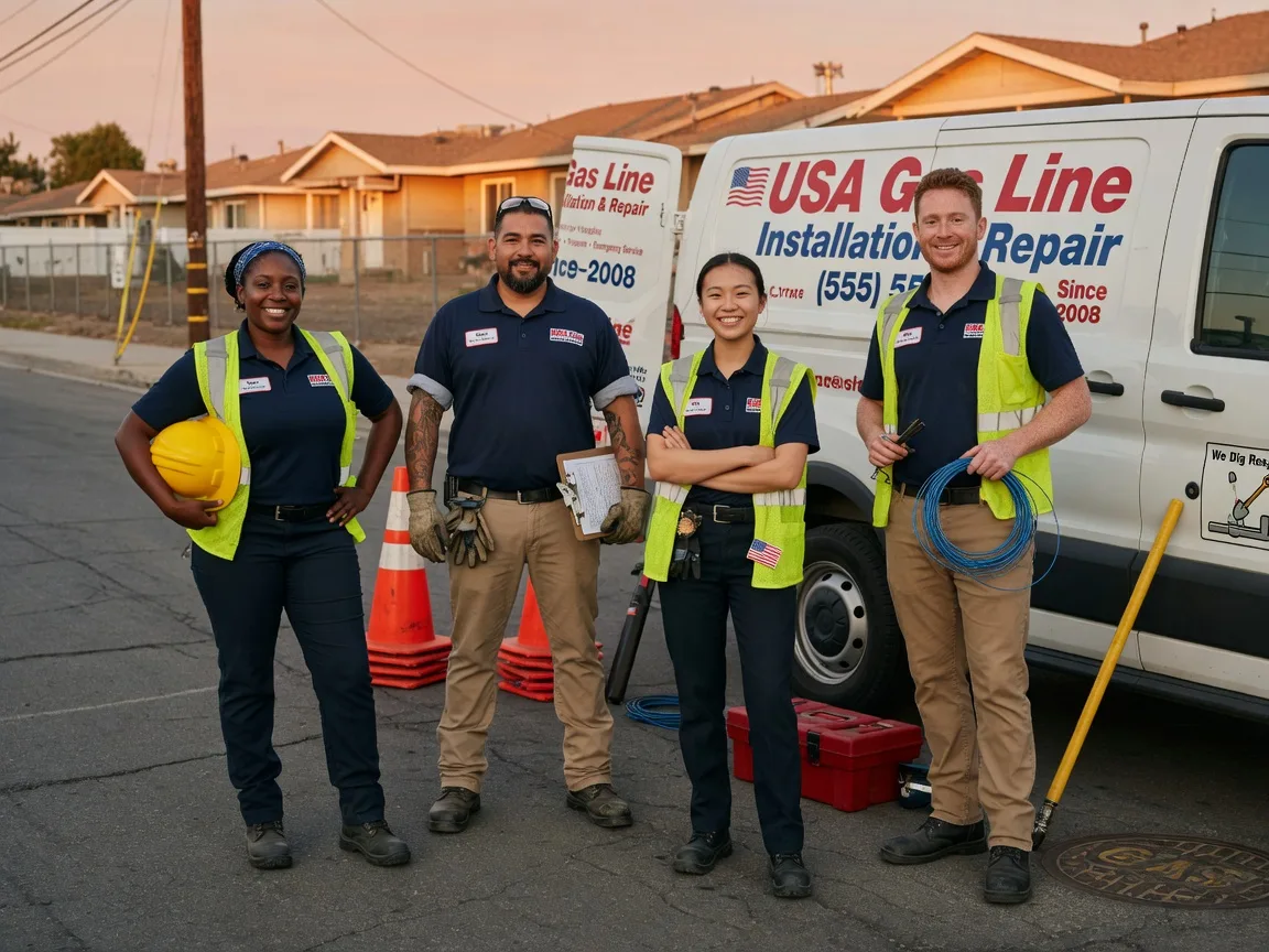Gas Line Installation company in Brownsboro, TX